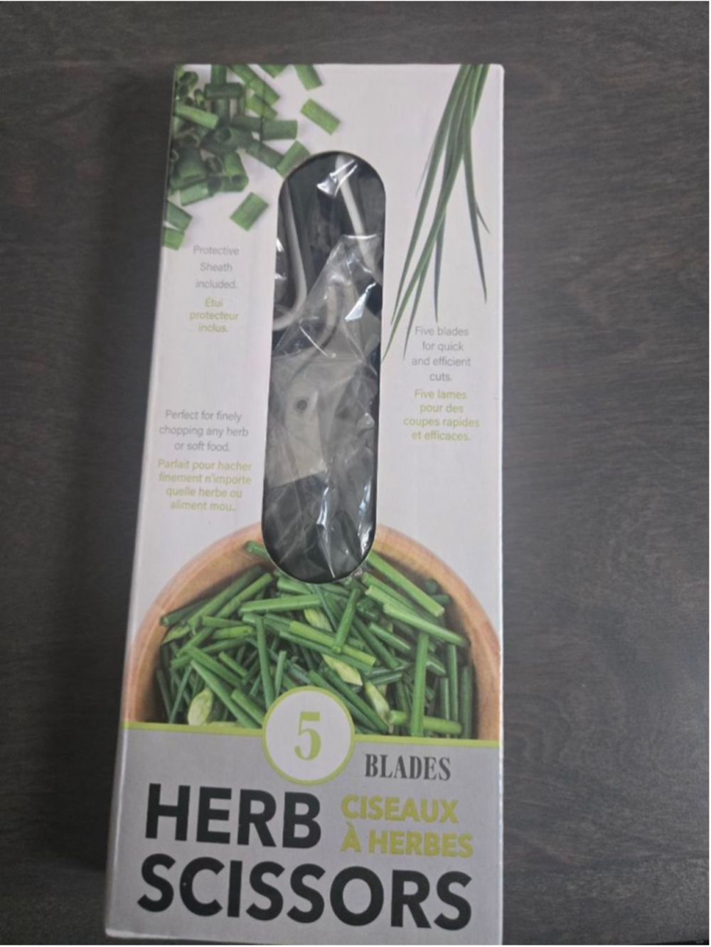 Unisex Unbranded Kitchen Tools Herb Scissors One Size Green Silver
